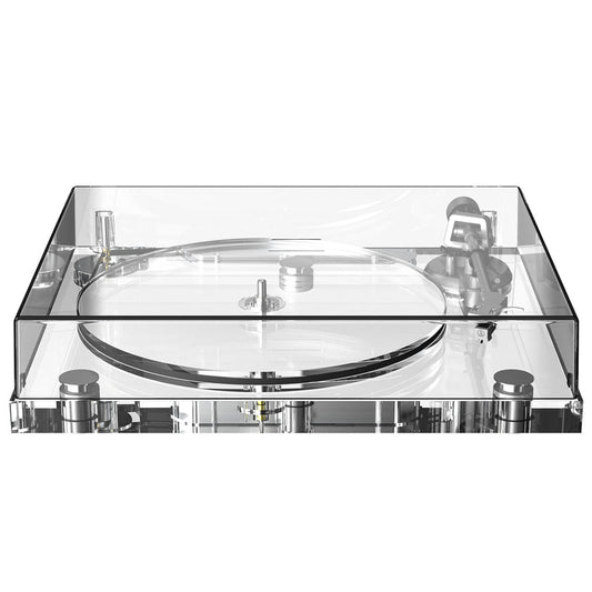 🎵 Transparent Acrylic Hi‑Fi Bluetooth Turntable