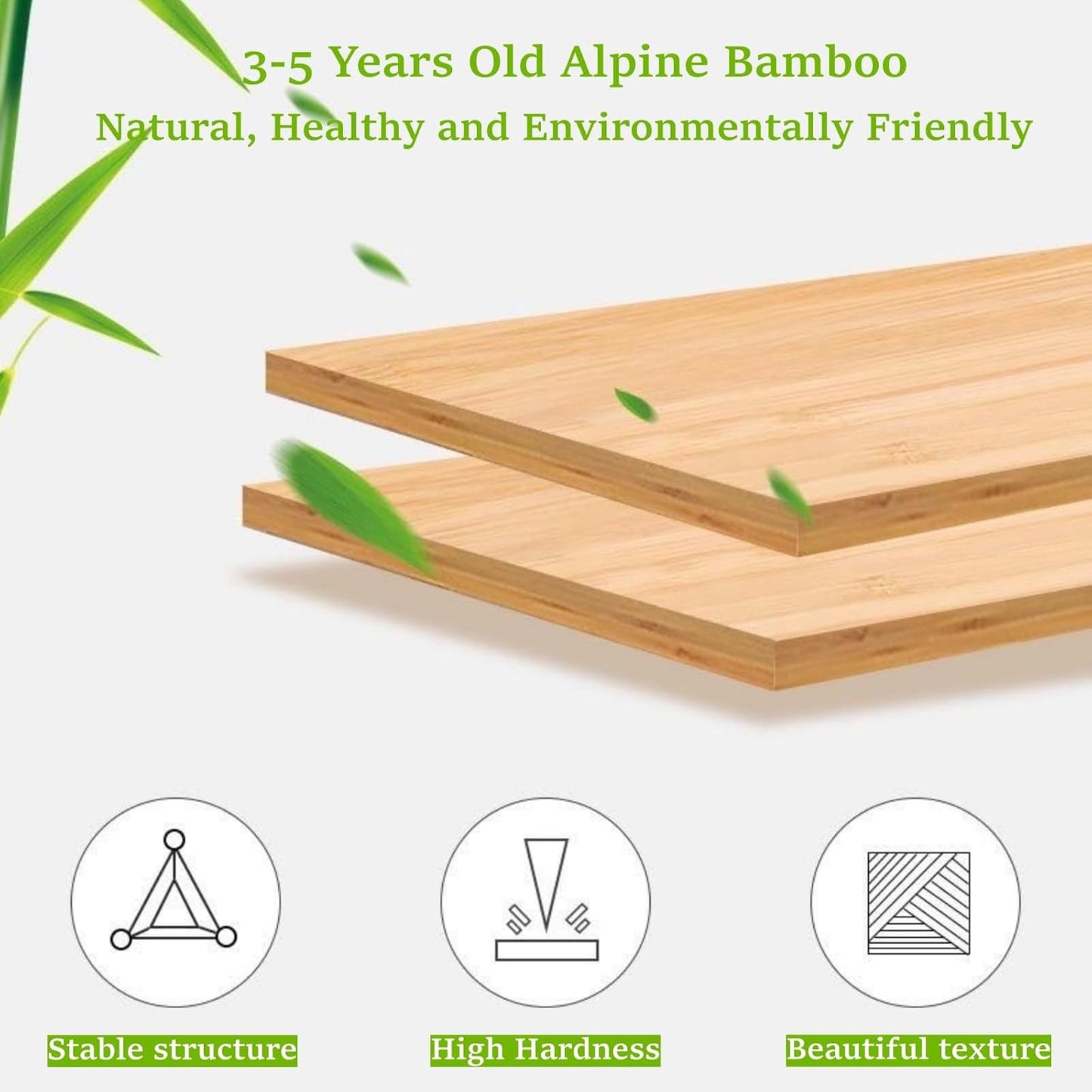 🎋 5‑Tier Foldable Bamboo Shoe Rack – Narrow, Sturdy, No‑Assembly Design for Entryway & Closet