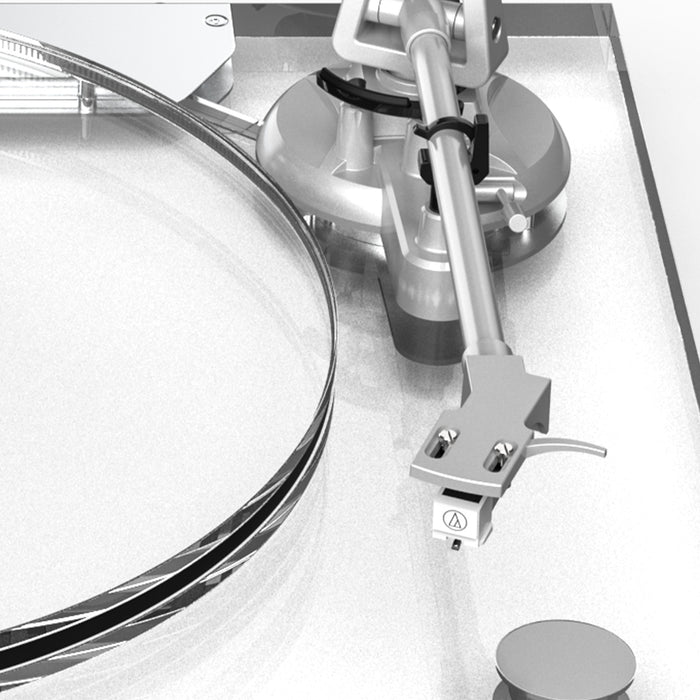 🎵 Transparent Acrylic Hi‑Fi Bluetooth Turntable