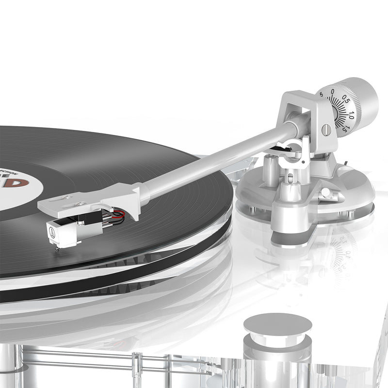 🎵 Transparent Acrylic Hi‑Fi Bluetooth Turntable