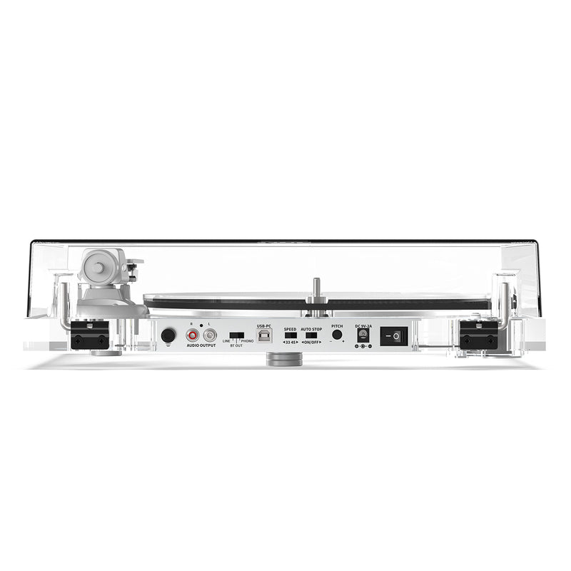 🎵 Transparent Acrylic Hi‑Fi Bluetooth Turntable