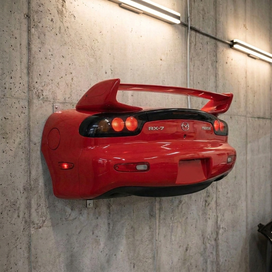 🔥Car-Shaped Wall Display Shelf – Automotive Garage Decor