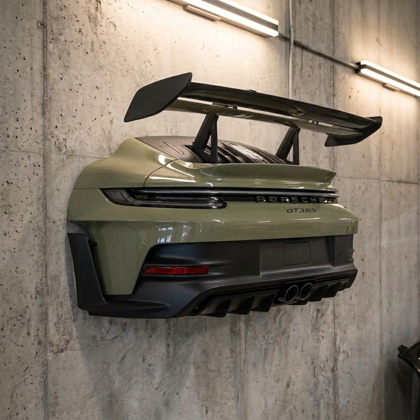 🔥Car-Shaped Wall Display Shelf – Automotive Garage Decor