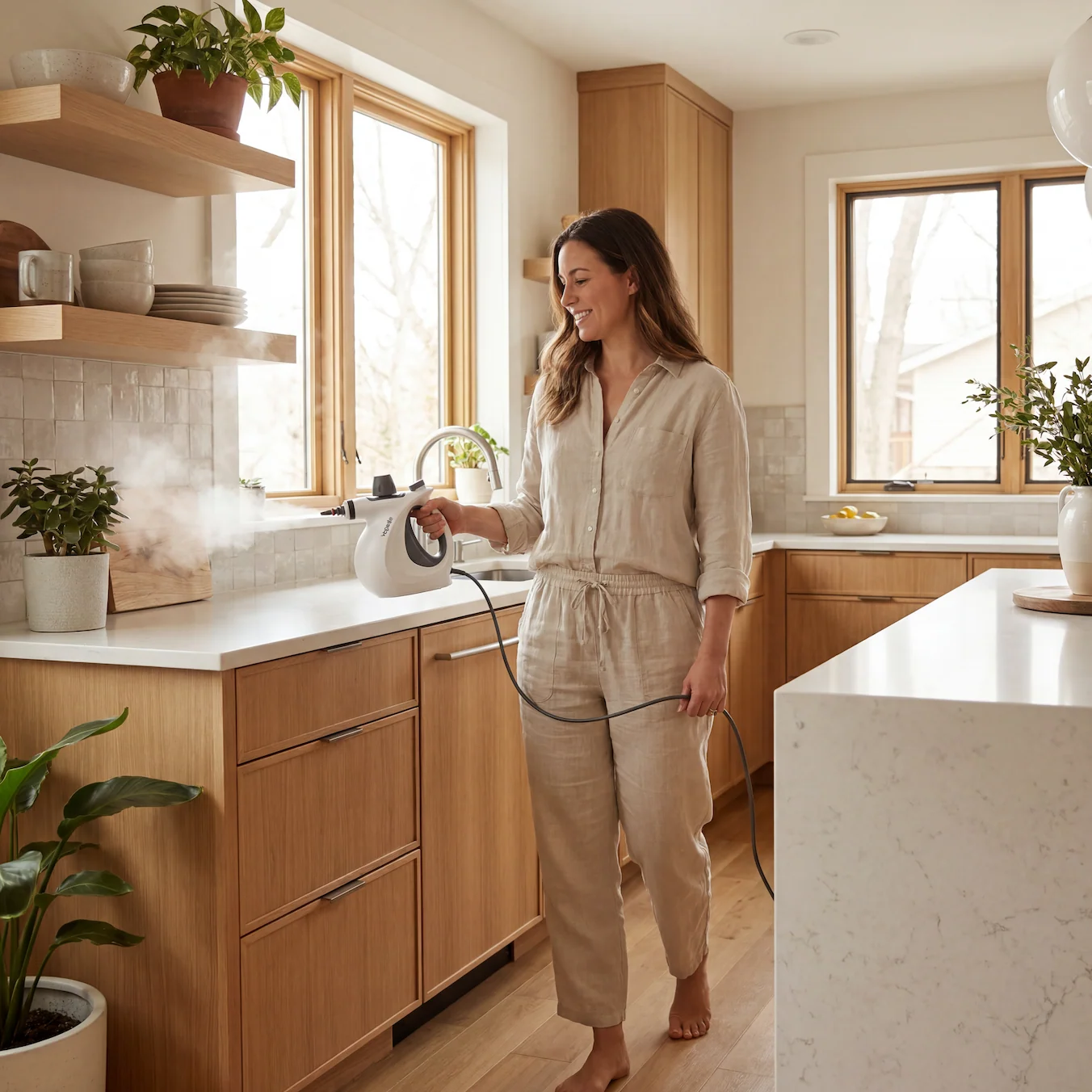💨 Handheld Steam Cleaner – Deep Cleaning Without Endless Scrubbing