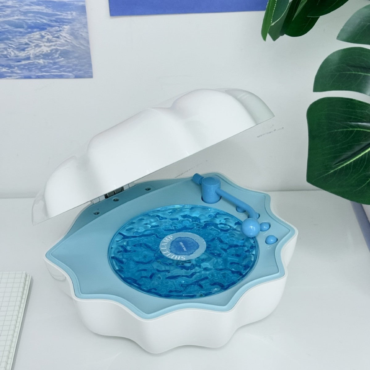 🌊 Ocean Wave Projection Lamp Bluetooth Speaker