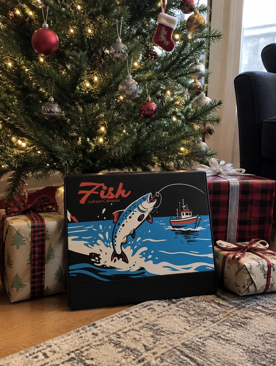 🎣 24‑Day Fishing Surprise Calendar – Daily Tackle & Gear Discovery