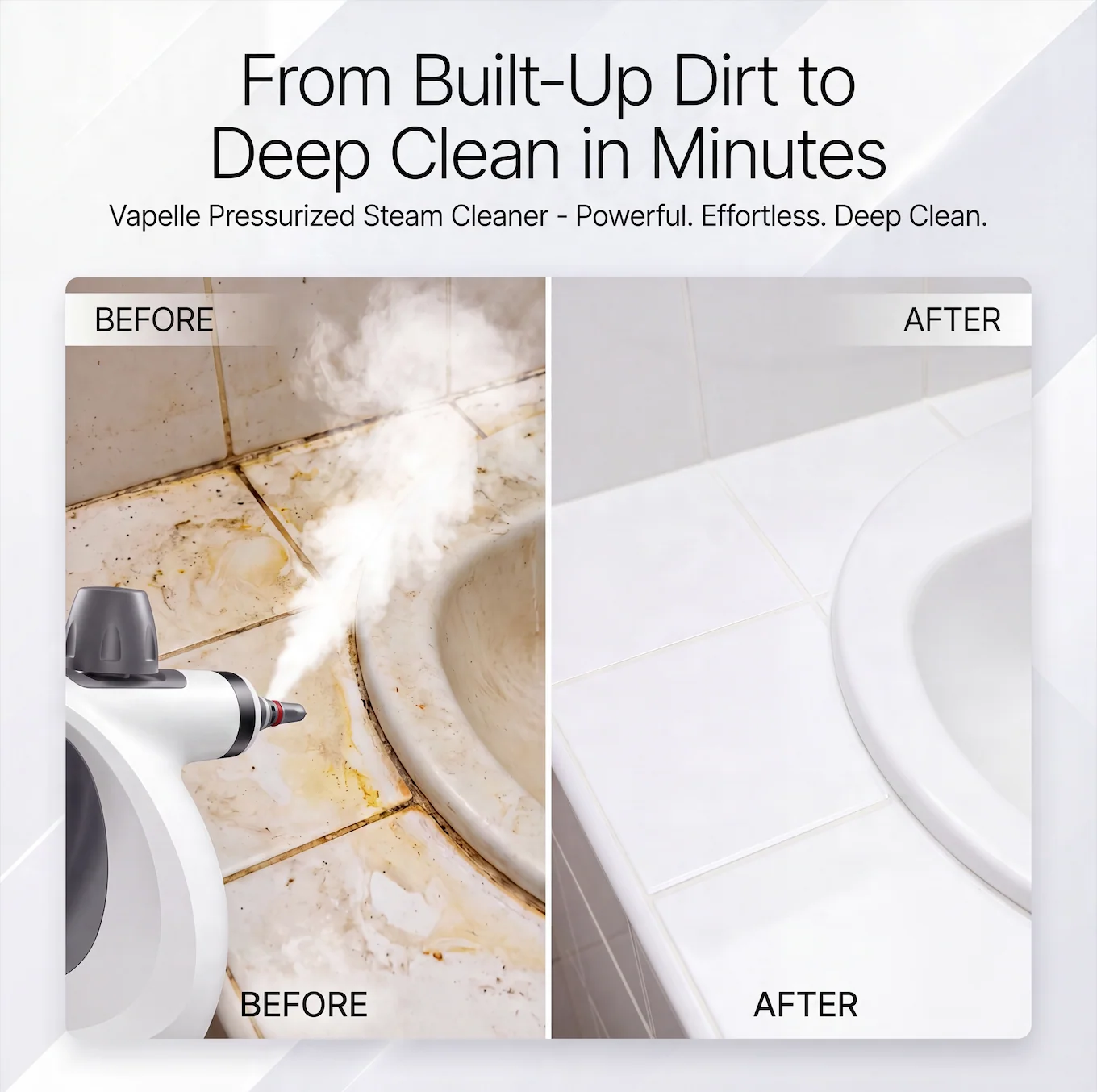 💨 Handheld Steam Cleaner – Deep Cleaning Without Endless Scrubbing