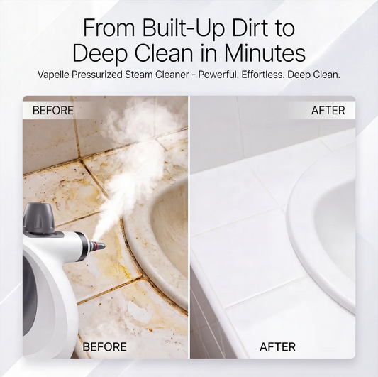 💨 Handheld Steam Cleaner – Deep Cleaning Without Endless Scrubbing