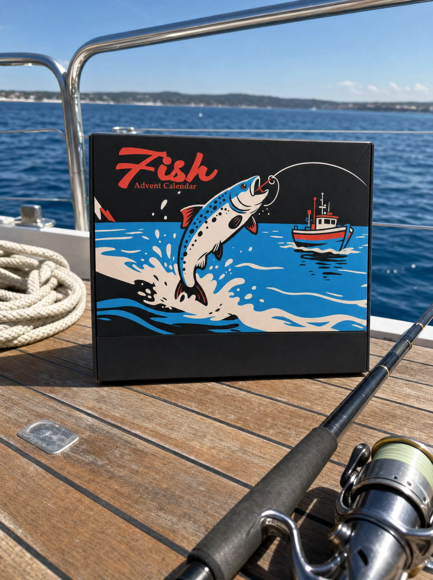 🎣 24‑Day Fishing Surprise Calendar – Daily Tackle & Gear Discovery